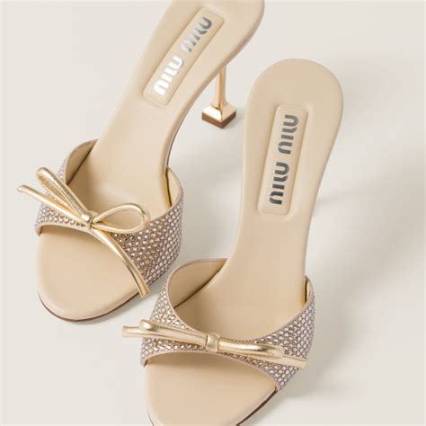 Sand Beige Satin Sandals 